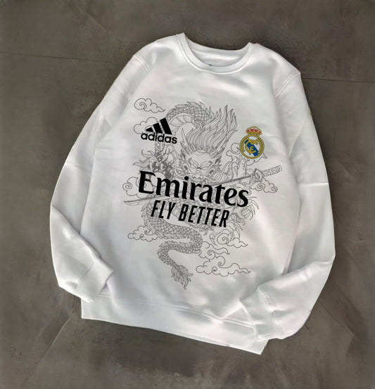 SWEATSHIRT REAL MADRID DRAGON