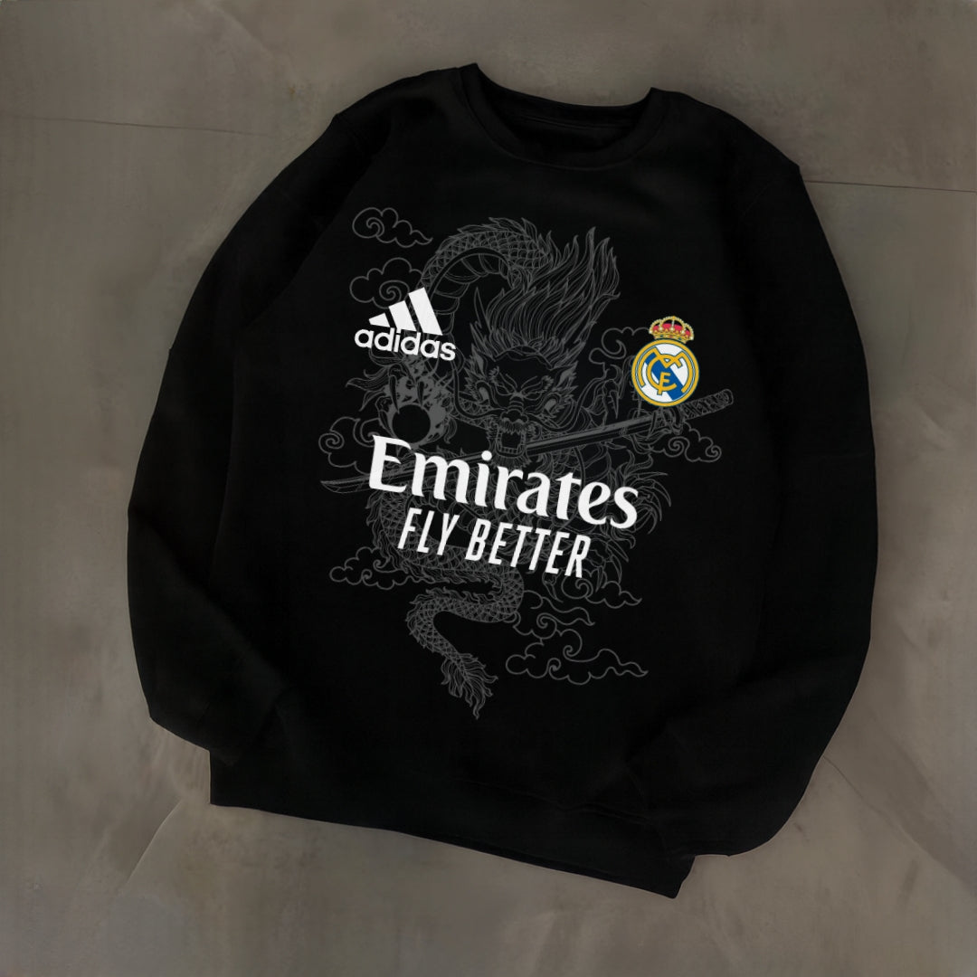 SWEATSHIRT REAL MADRID DRAGON