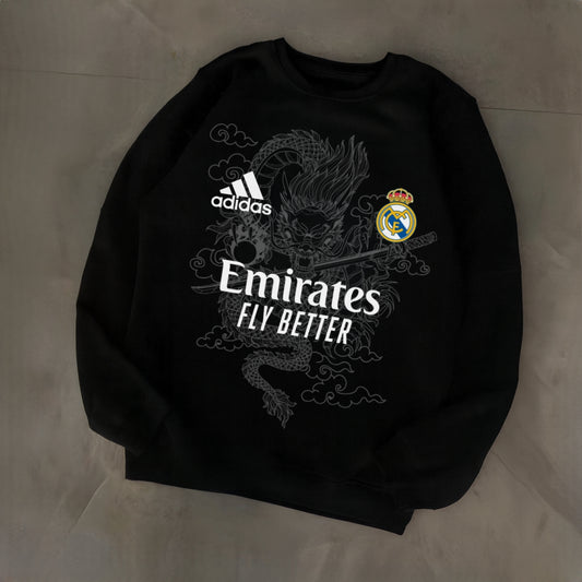 SWEATSHIRT REAL MADRID DRAGON