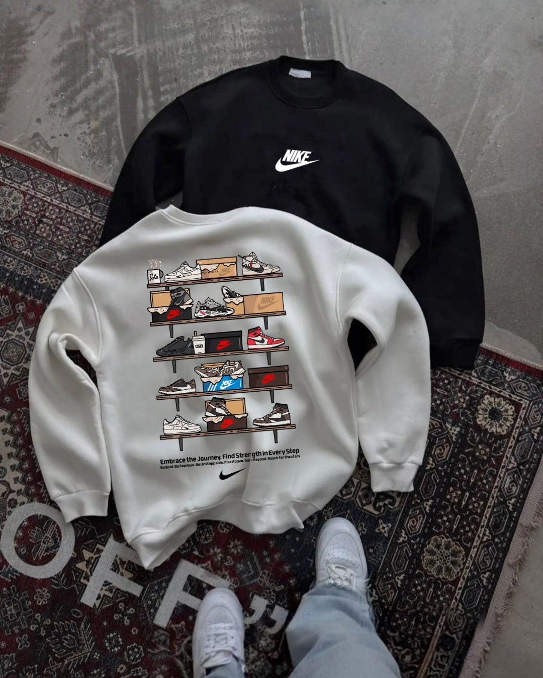SWEATSHIRT SNEAKERS