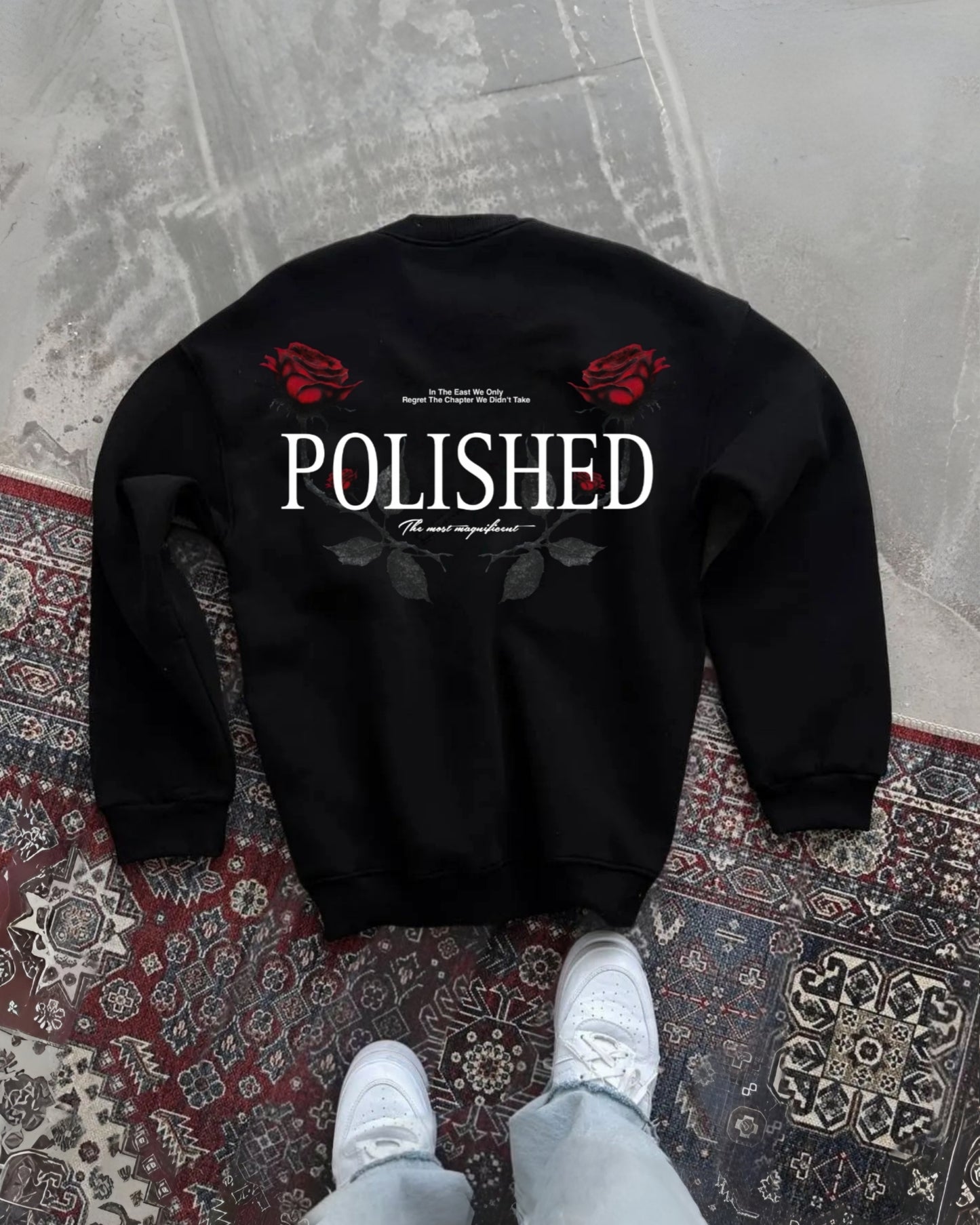 SWEATSHIRT POLISHED